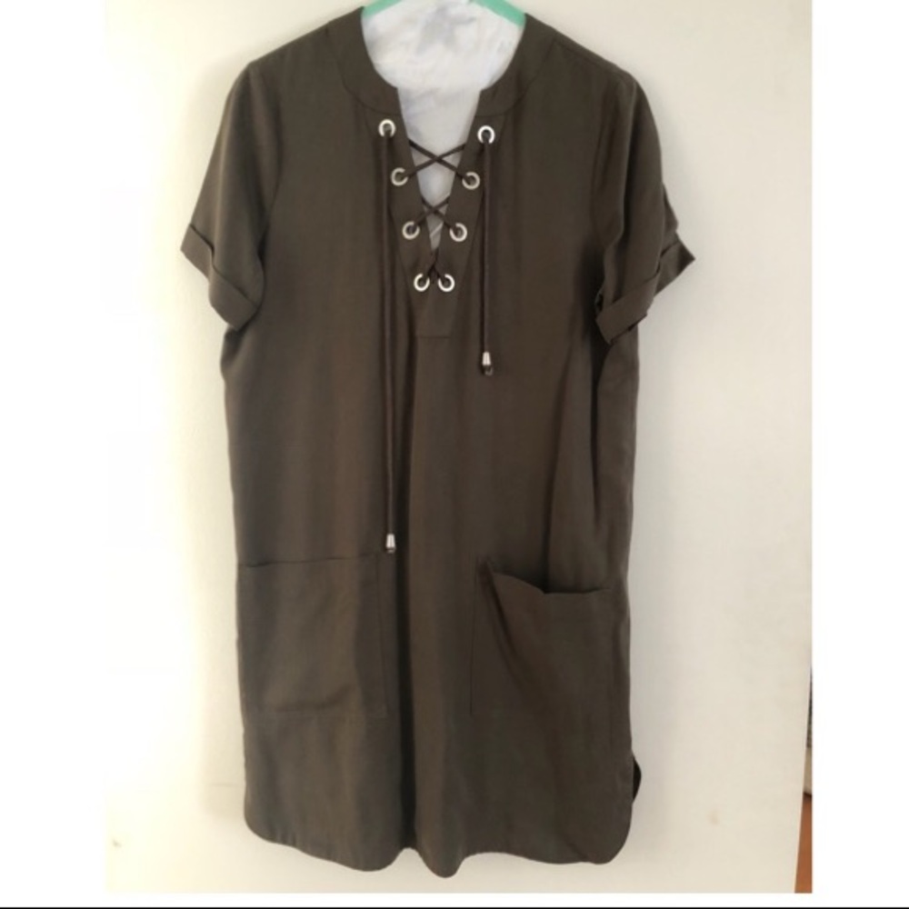 Lovers and Friends Olive lace up dress S